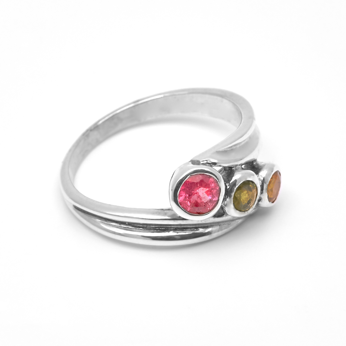 Bague tourmaline argent Sofia